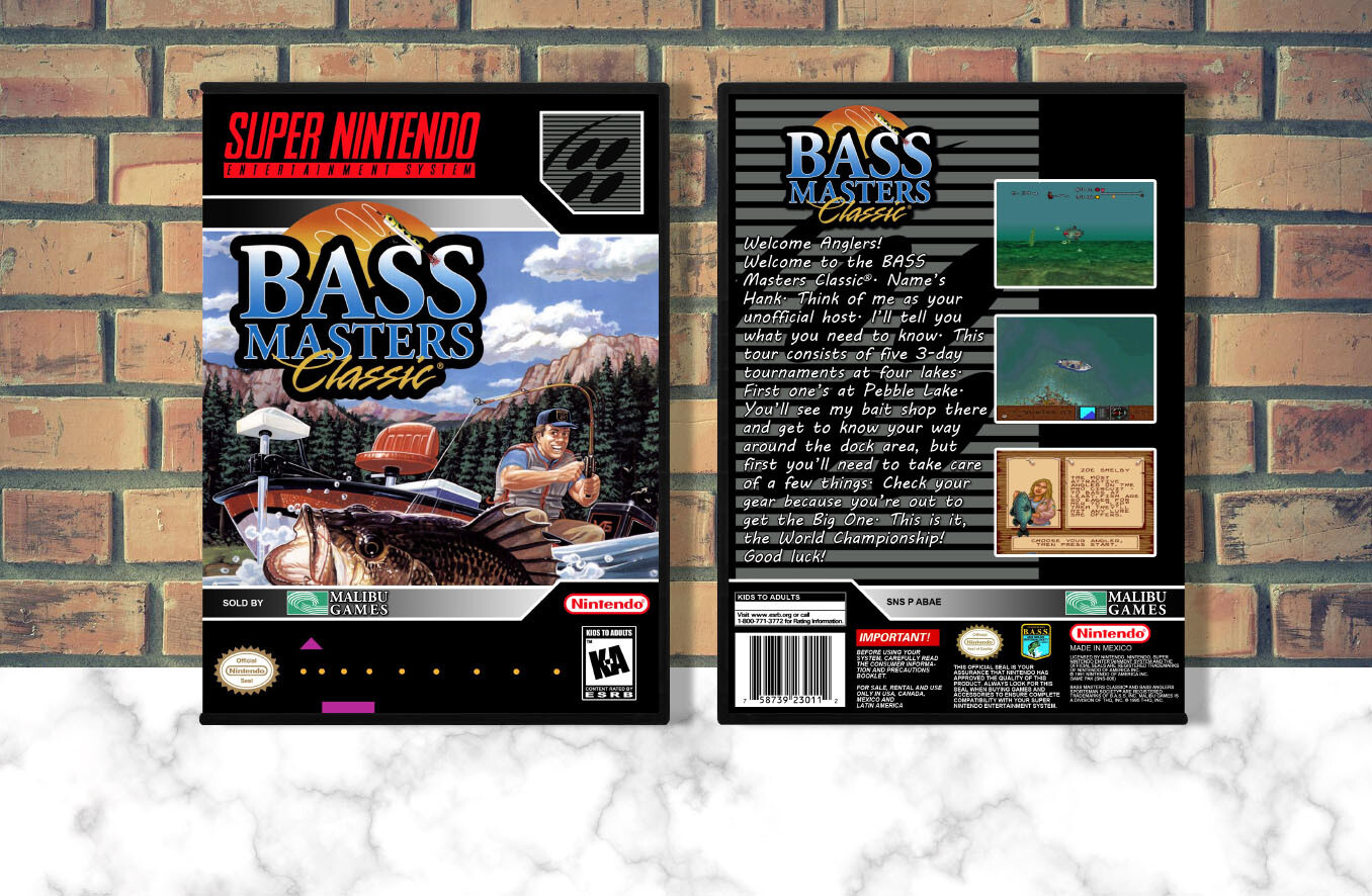 Bass Masters Classic, Case Color: DARK GREY (OEM DS CASE COLOR)