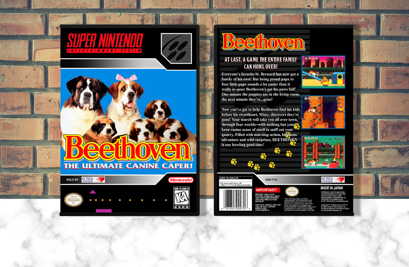 Beethoven The Ultimate Canine Caper, Case Color: DARK GREY (OEM DS CASE COLOR)