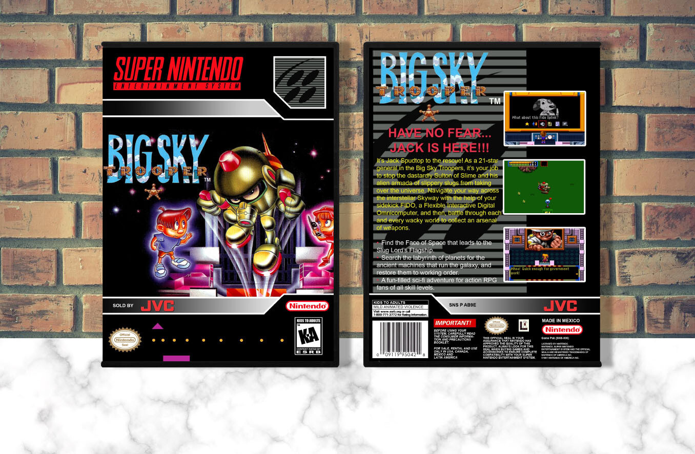 Big Sky Trooper, Case Color: DARK GREY (OEM DS CASE COLOR)