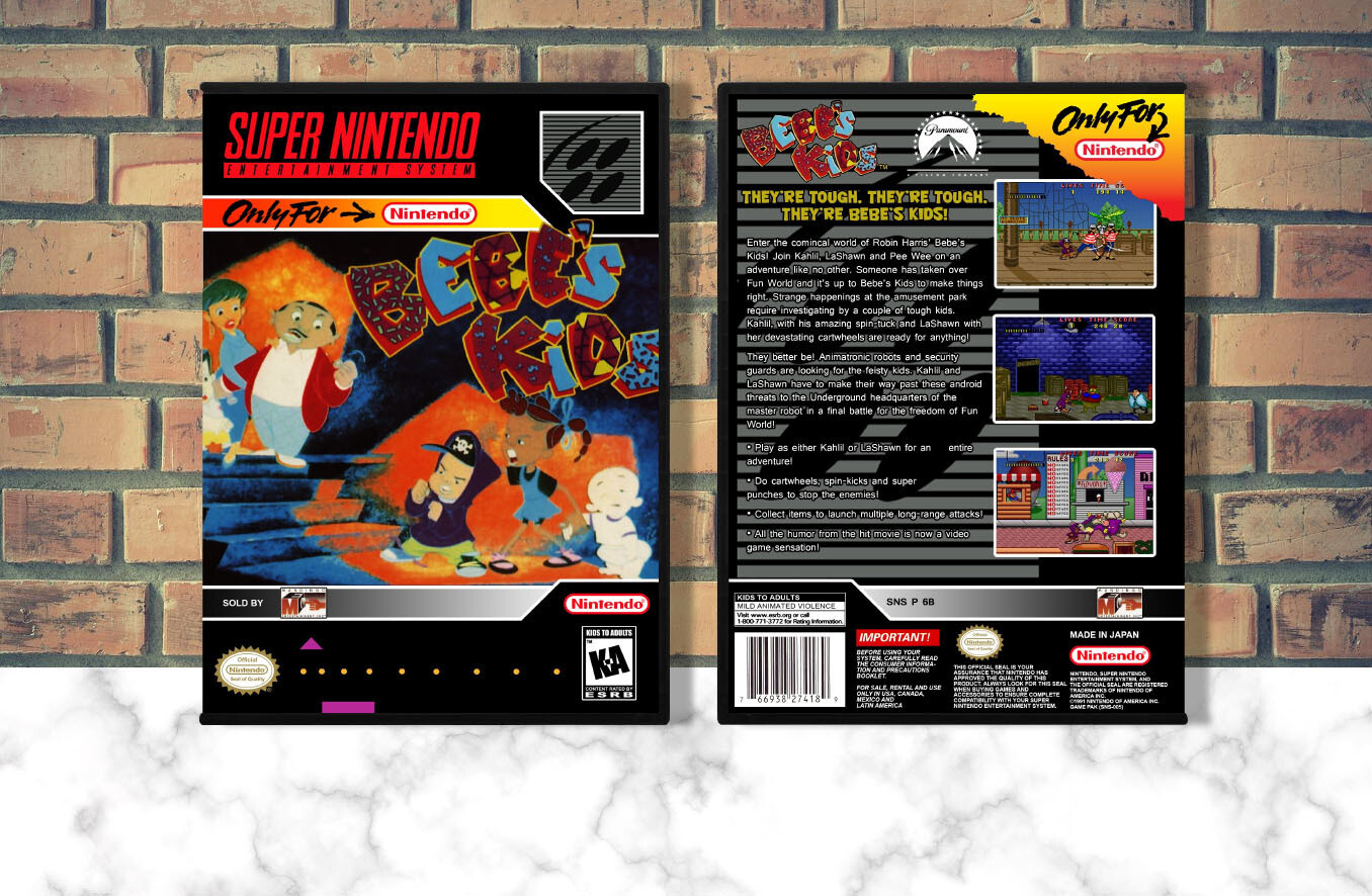 Bebe's Kids, Case Color: DARK GREY (OEM DS CASE COLOR)