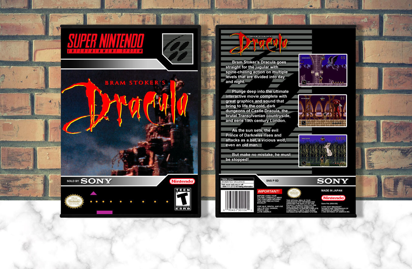 Bram Stoker's Dracula, Case Color: DARK GREY (OEM DS CASE COLOR)