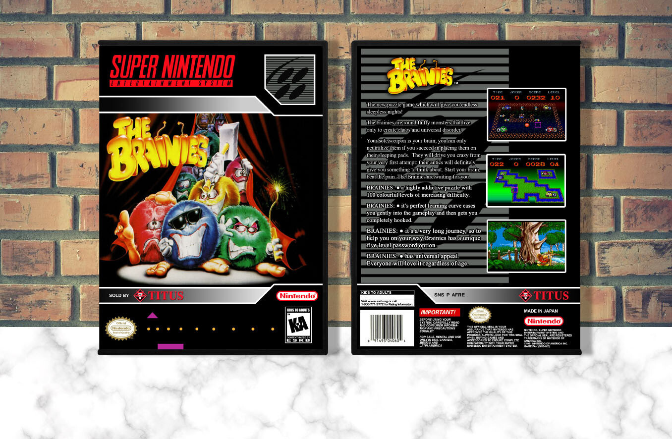 Brainies, The, Case Color: DARK GREY (OEM DS CASE COLOR)