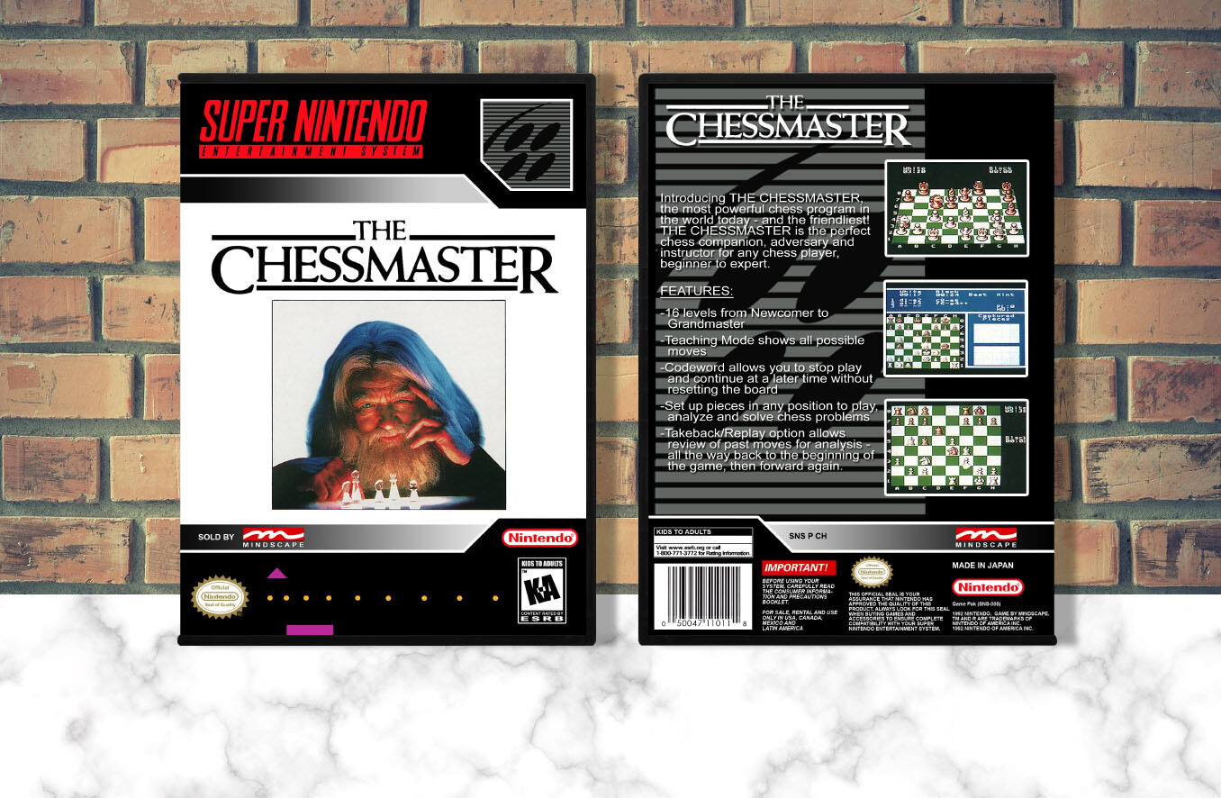 Chessmaster, The, Case Color: DARK GREY (OEM DS CASE COLOR)