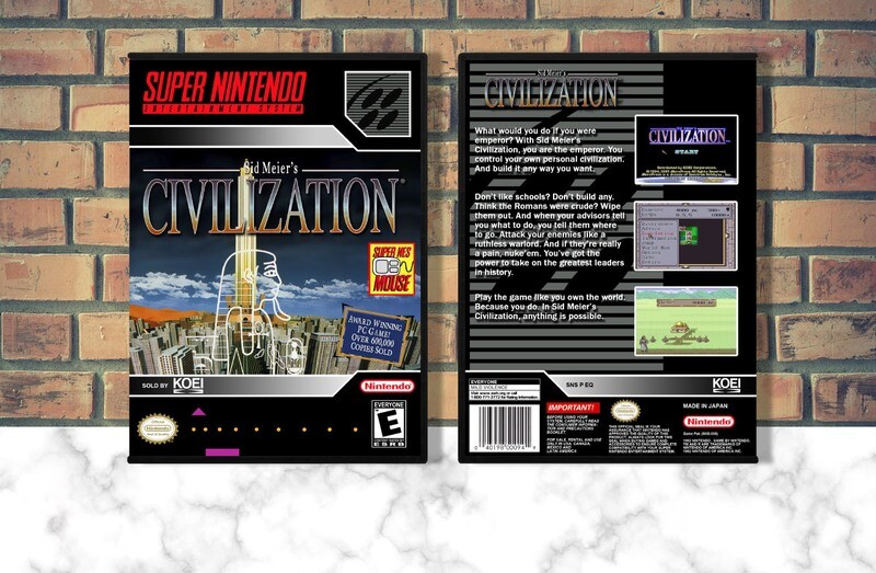 Civilization, Case Color: DARK GREY (OEM DS CASE COLOR)