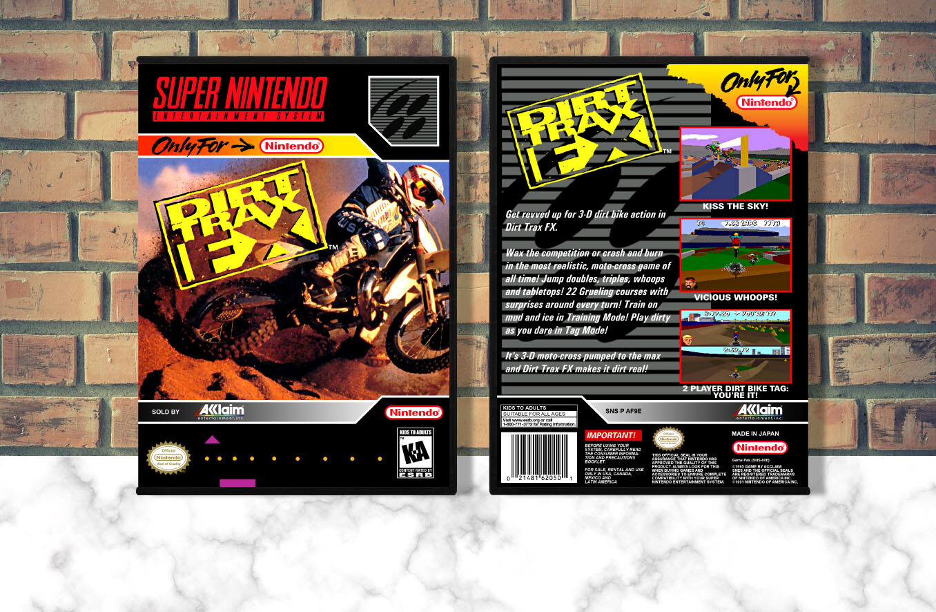 Dirt Trax FX, Case Color: DARK GREY (OEM DS CASE COLOR)