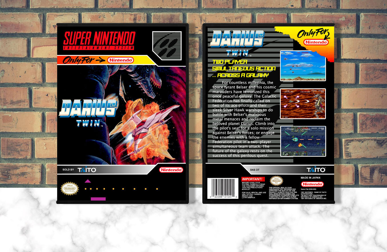 Darius Twin, Case Color: DARK GREY (OEM DS CASE COLOR)