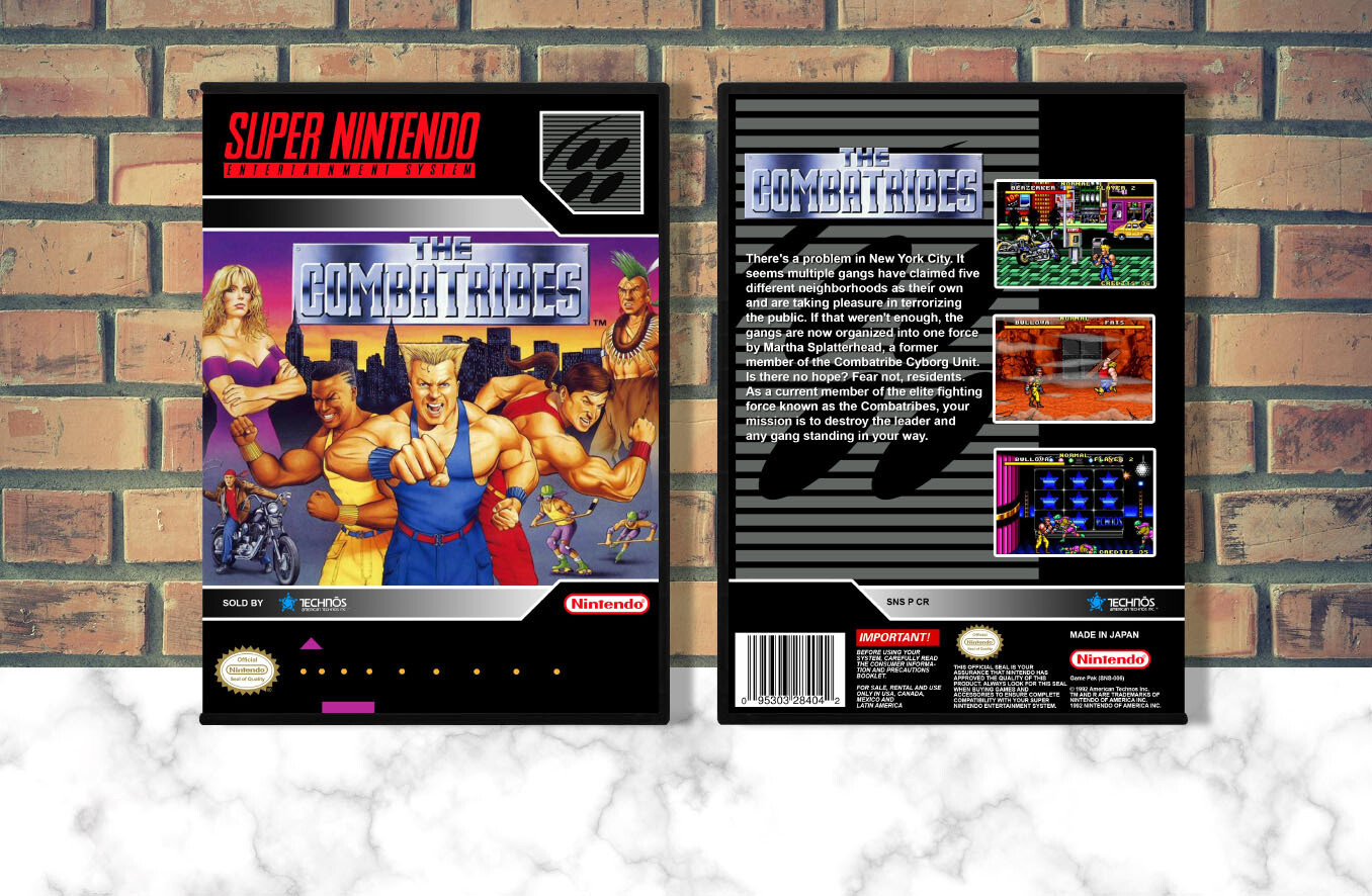 Combatribes, The, Case Color: DARK GREY (OEM DS CASE COLOR)