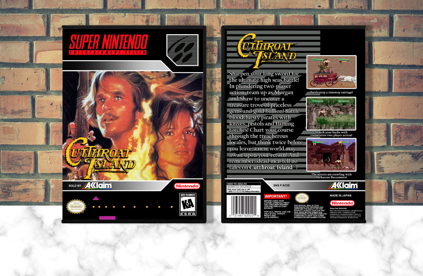 CutThroat Island, Case Color: DARK GREY (OEM DS CASE COLOR)