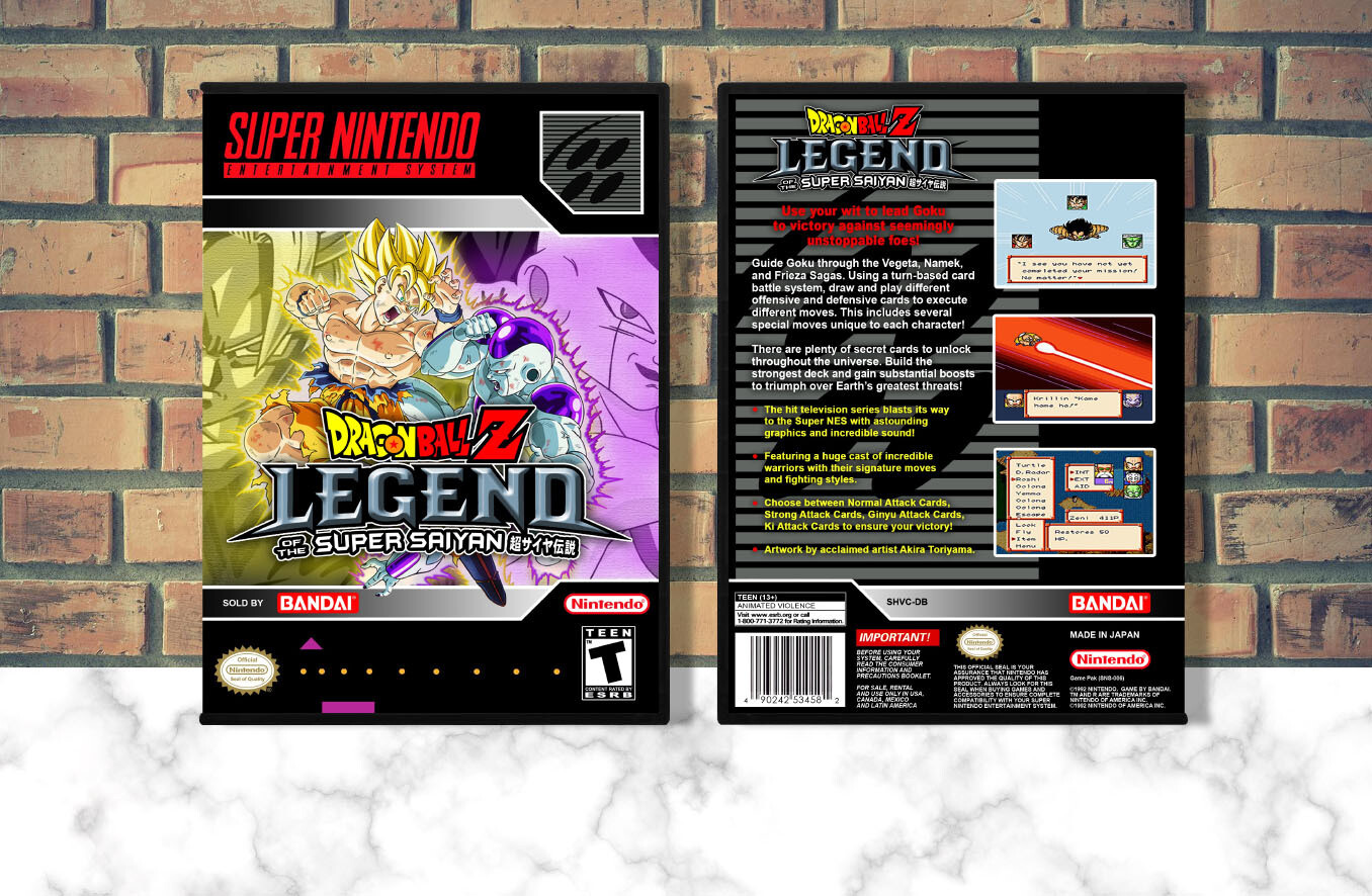 Dragon Ball Z: Super Saiya Densetsu, Case Color: DARK GREY (OEM DS CASE COLOR)