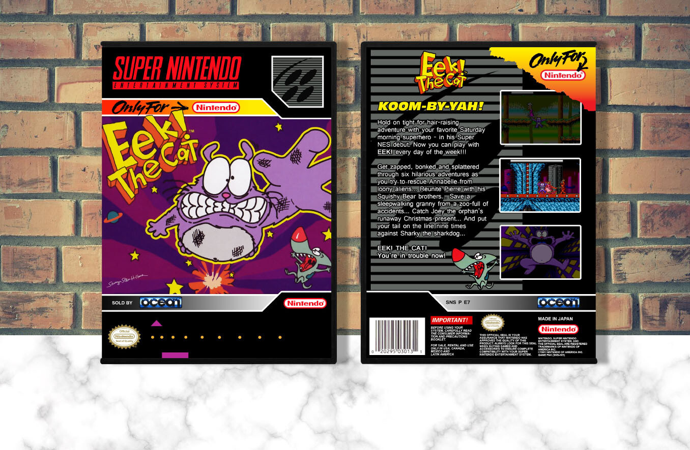 Eek! The Cat, Case Color: DARK GREY (OEM DS CASE COLOR)