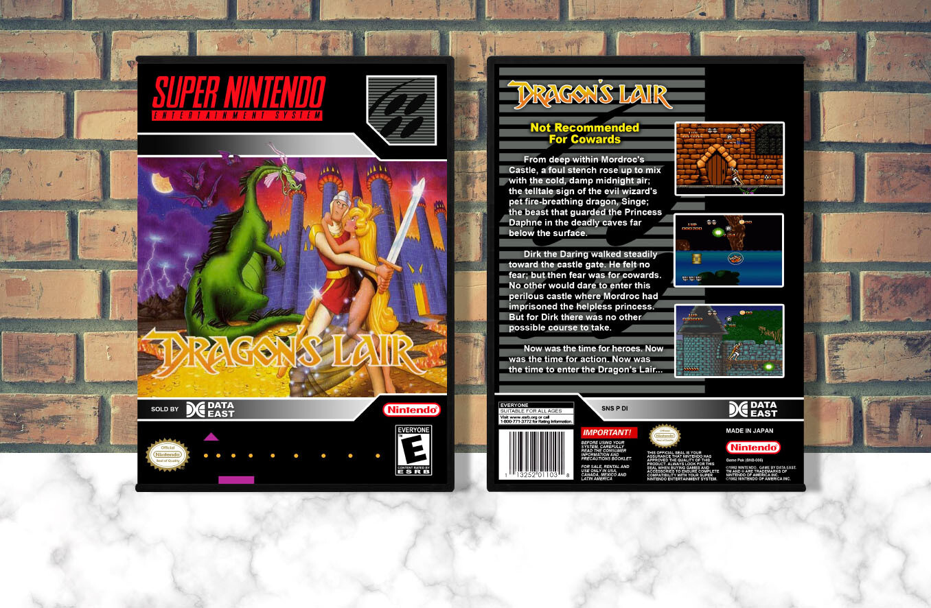 Dragon&#39;s Lair, Case Color: DARK GREY (OEM DS CASE COLOR)