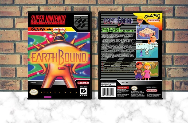 EarthBound, Case Color: DARK GREY (OEM DS CASE COLOR)