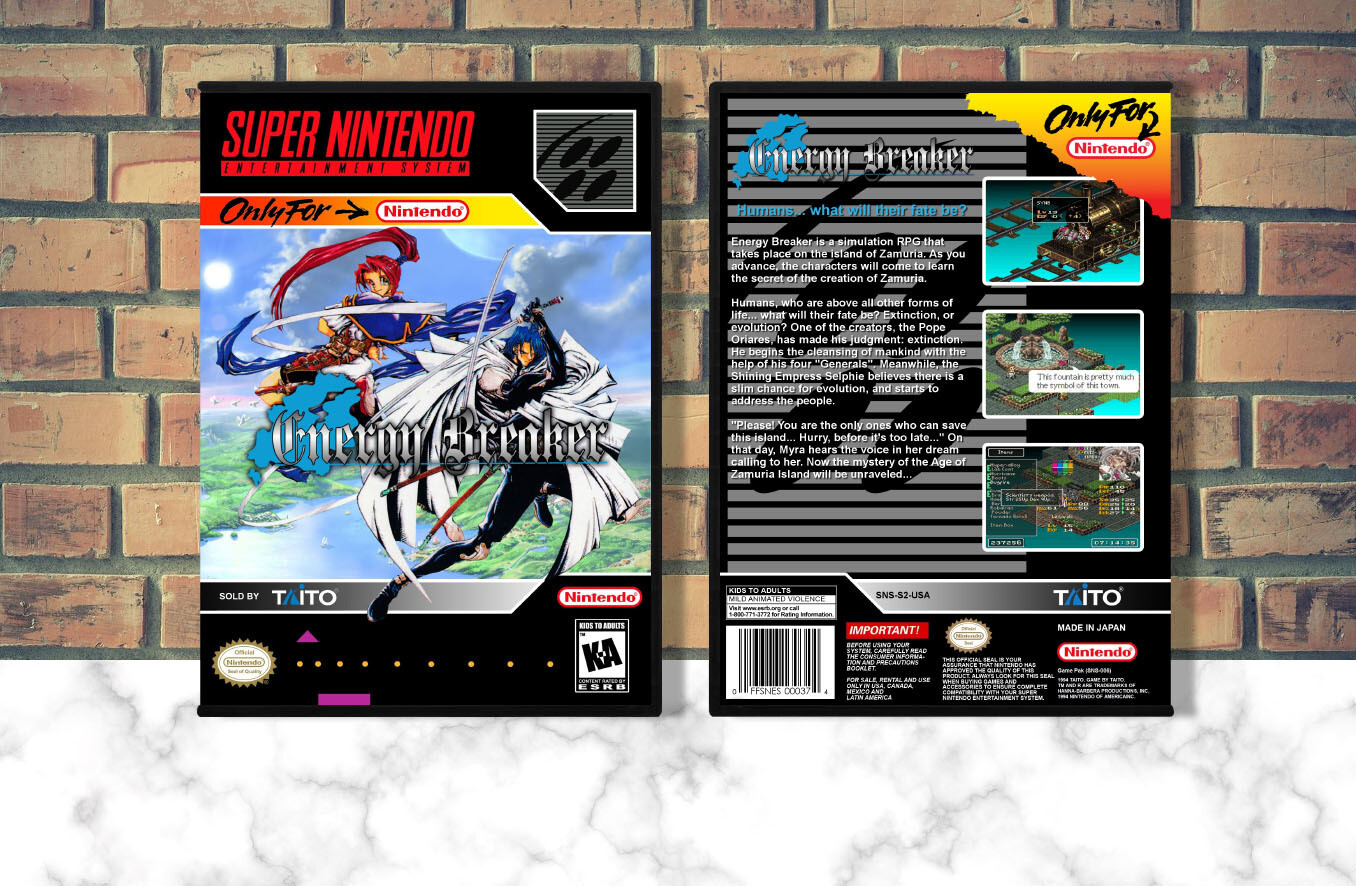 Energy Breaker, Case Color: DARK GREY (OEM DS CASE COLOR)