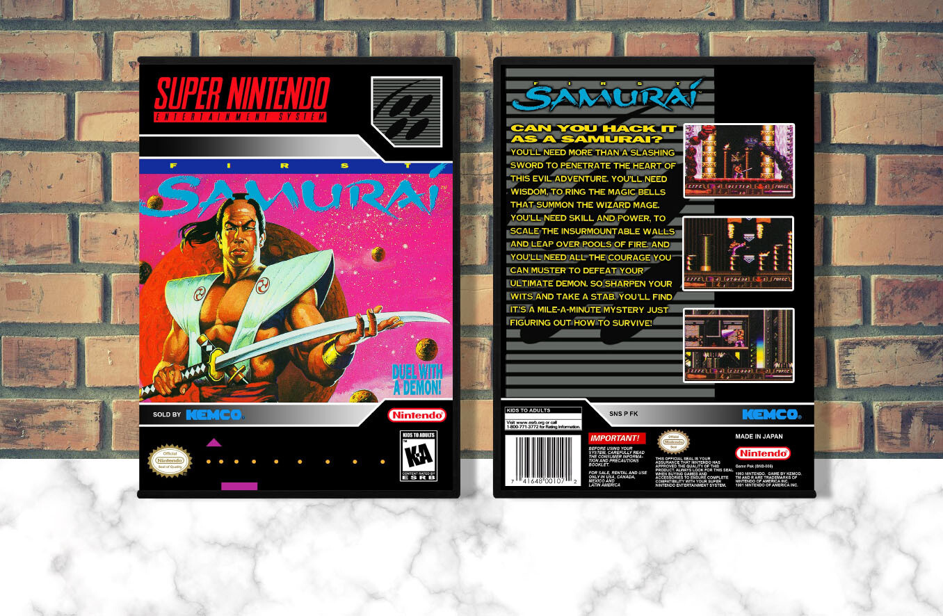 First Samurai, Case Color: DARK GREY (OEM DS CASE COLOR)