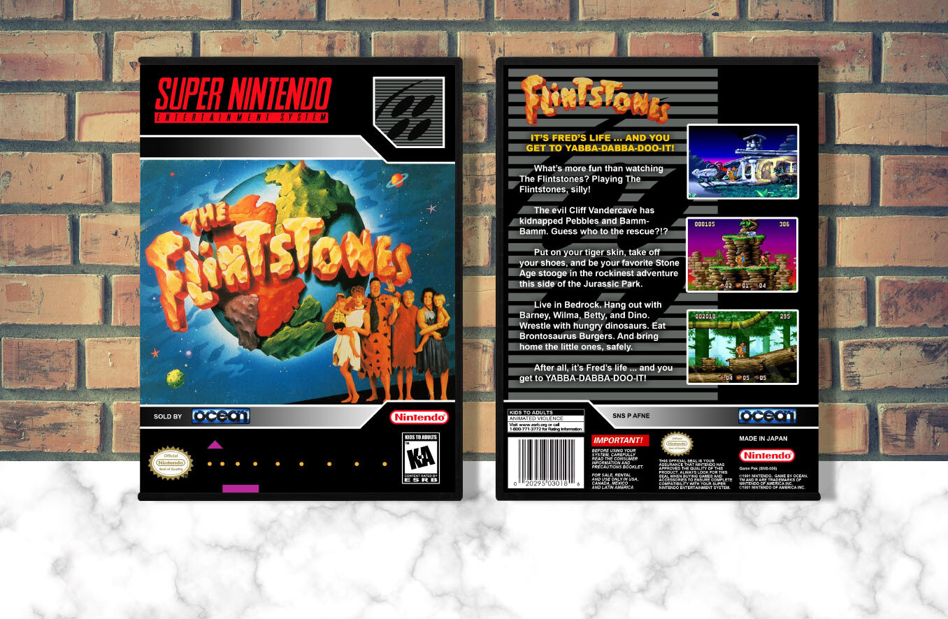 Flintstones, The: Movie, Case Color: DARK GREY (OEM DS CASE COLOR)