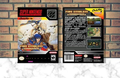 Fire Emblem: Genealogy of the Holy War, Case Color: DARK GREY (OEM DS CASE COLOR)