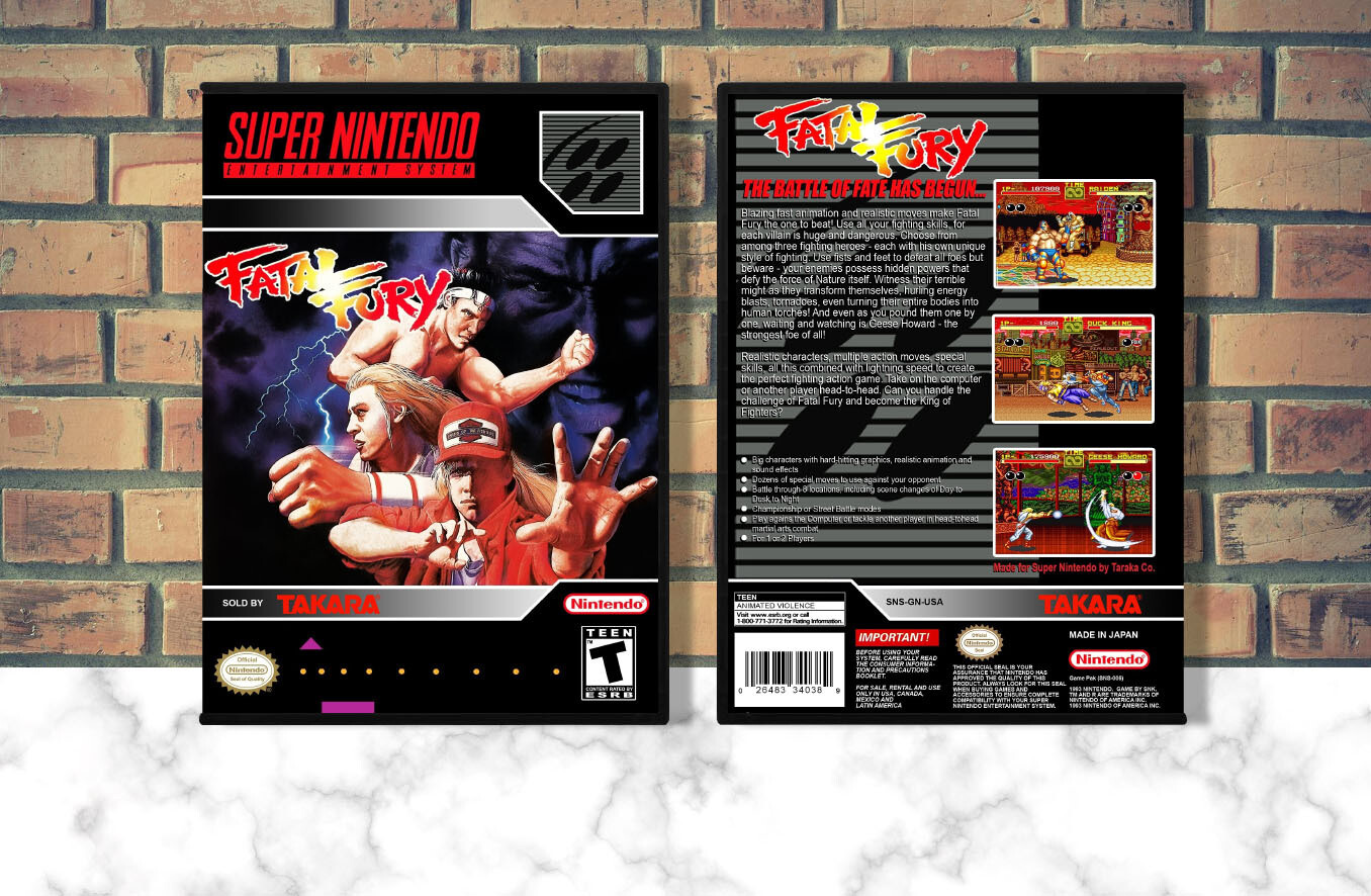 Fatal Fury: King of Fighters, Case Color: DARK GREY (OEM DS CASE COLOR)