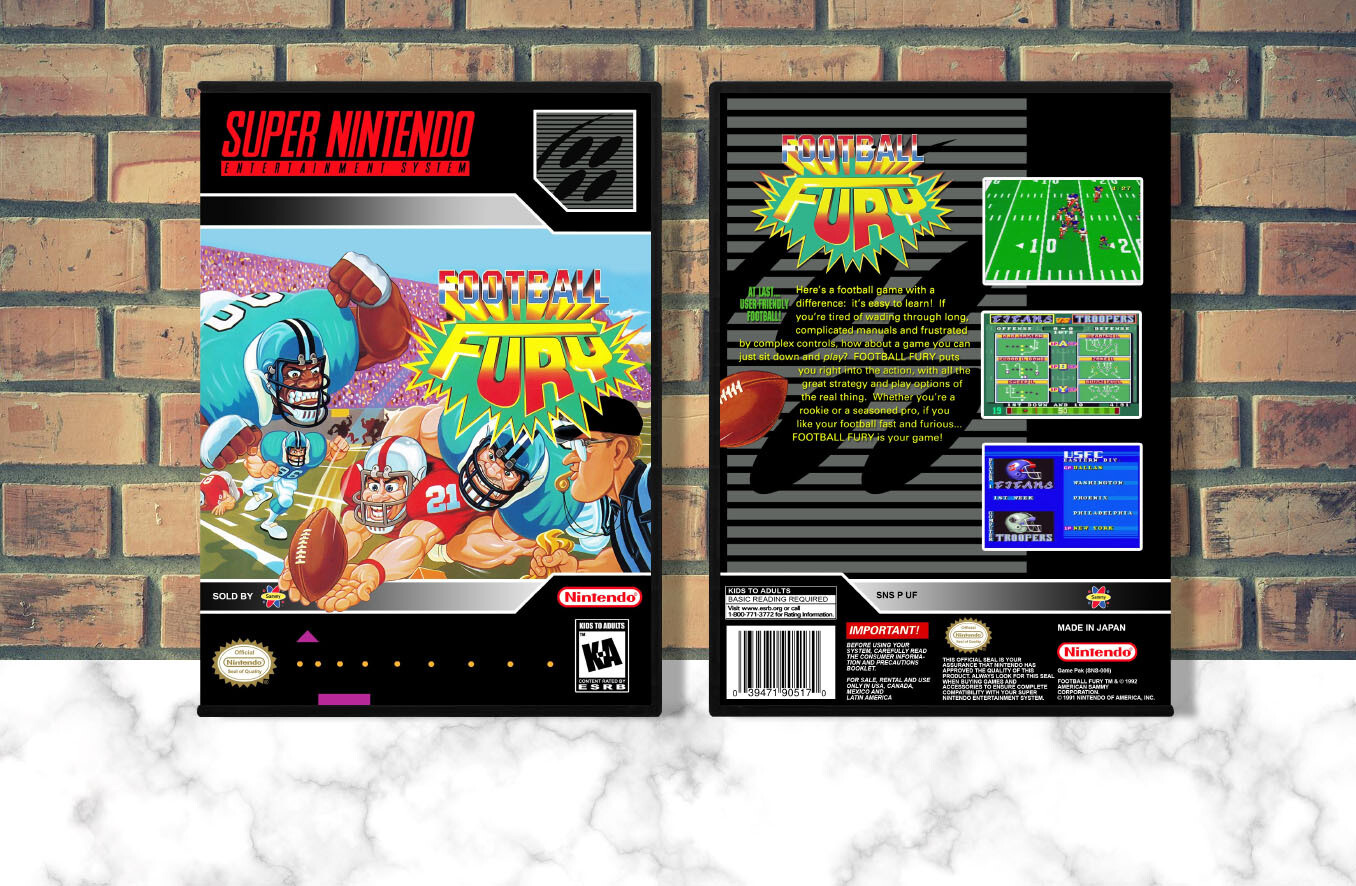 Football Fury, Case Color: DARK GREY (OEM DS CASE COLOR)