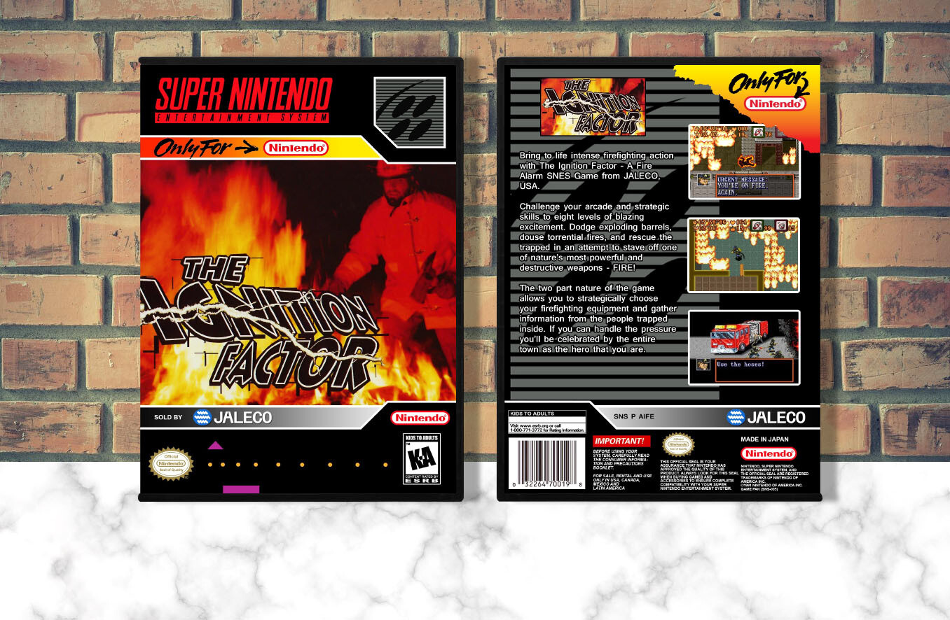 Ignition Factor, The, Case Color: DARK GREY (OEM DS CASE COLOR)