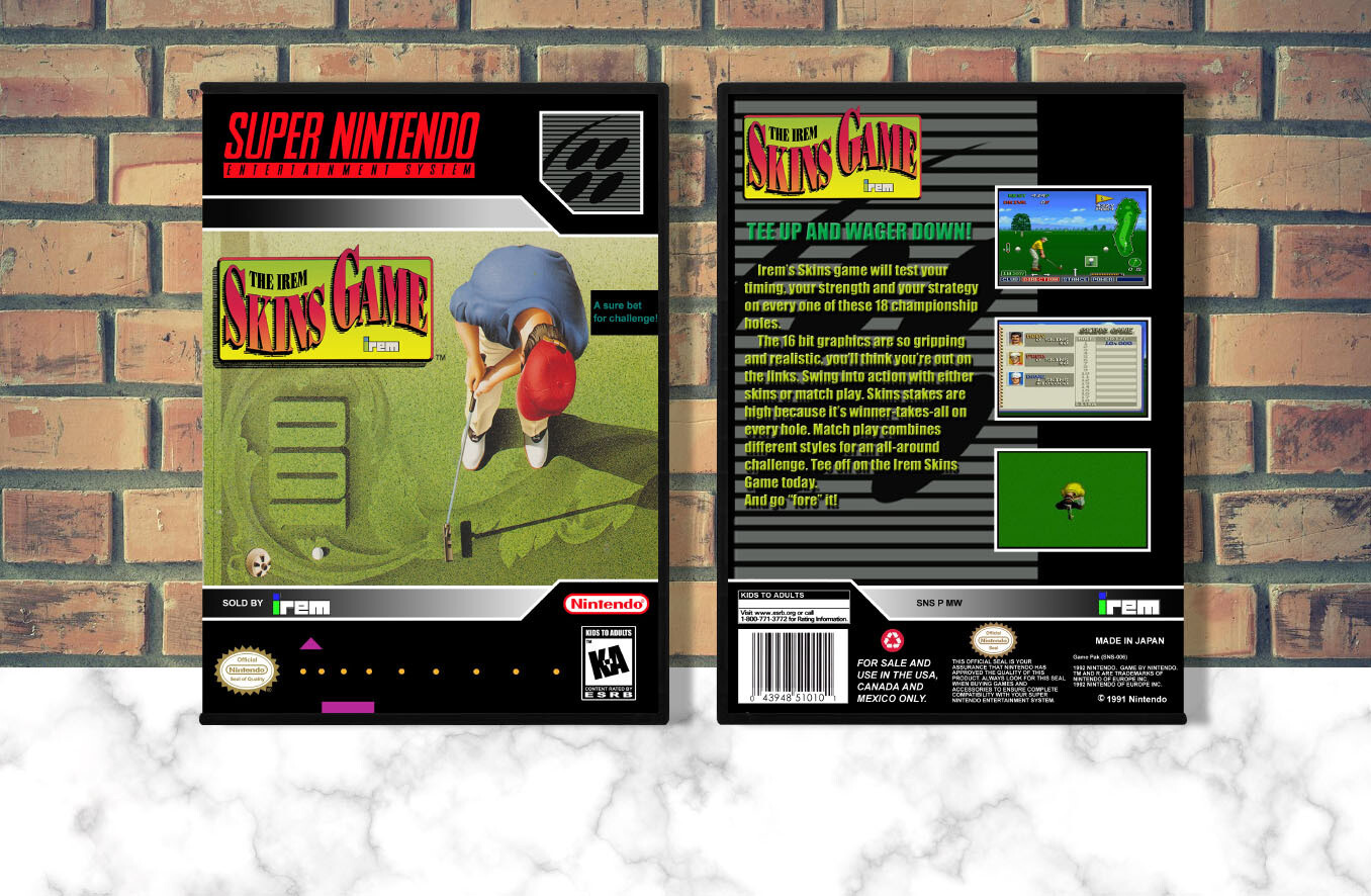 Irem Skins Game, The, Case Color: DARK GREY (OEM DS CASE COLOR)