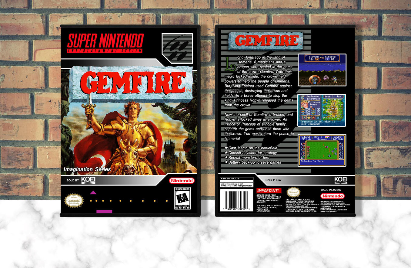 Gemfire, Case Color: DARK GREY (OEM DS CASE COLOR)