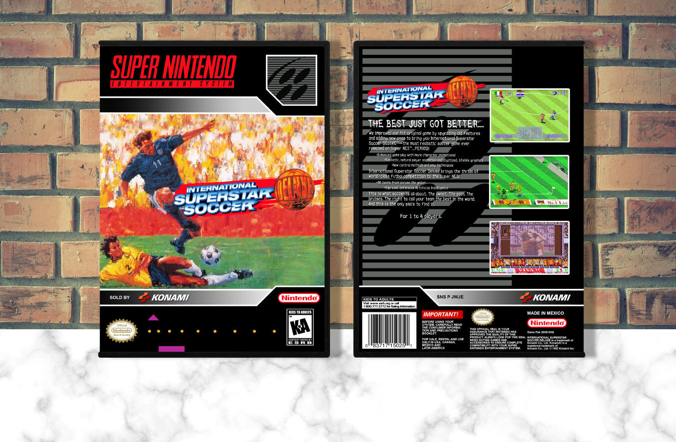 International Superstar Soccer, Case Color: DARK GREY (OEM DS CASE COLOR)