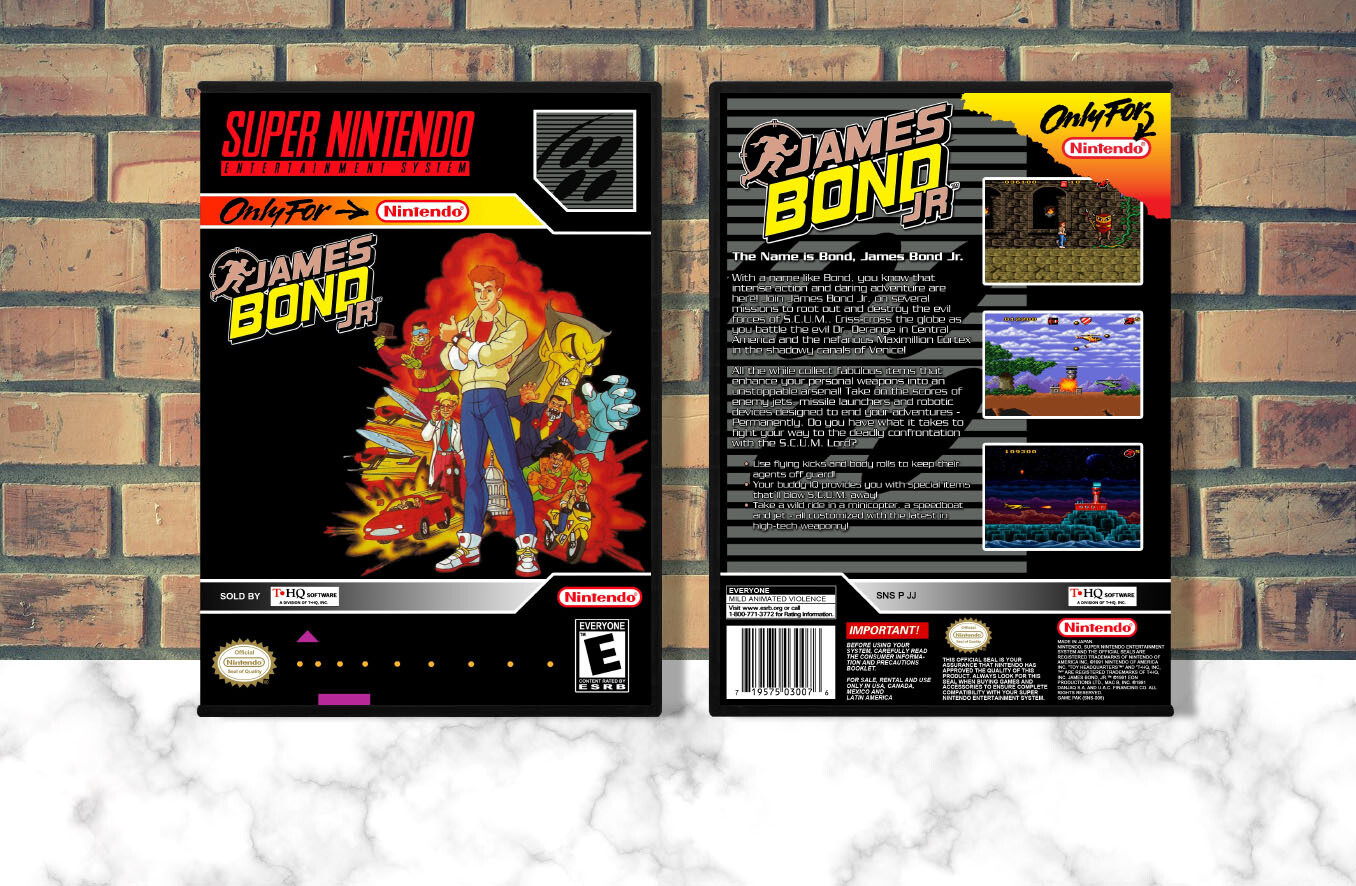 James Bond Jr., Case Color: DARK GREY (OEM DS CASE COLOR)