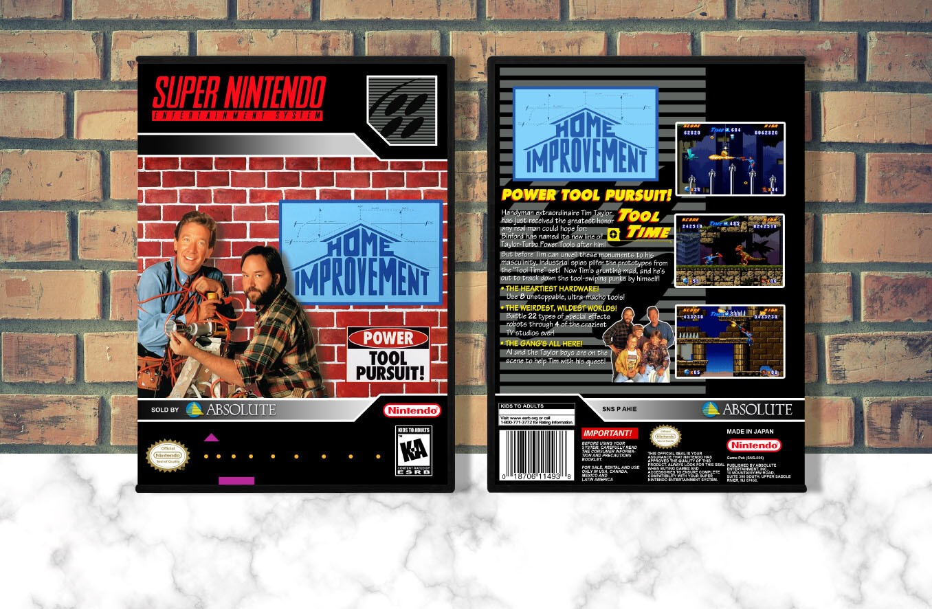 Home Improvement, Case Color: DARK GREY (OEM DS CASE COLOR)