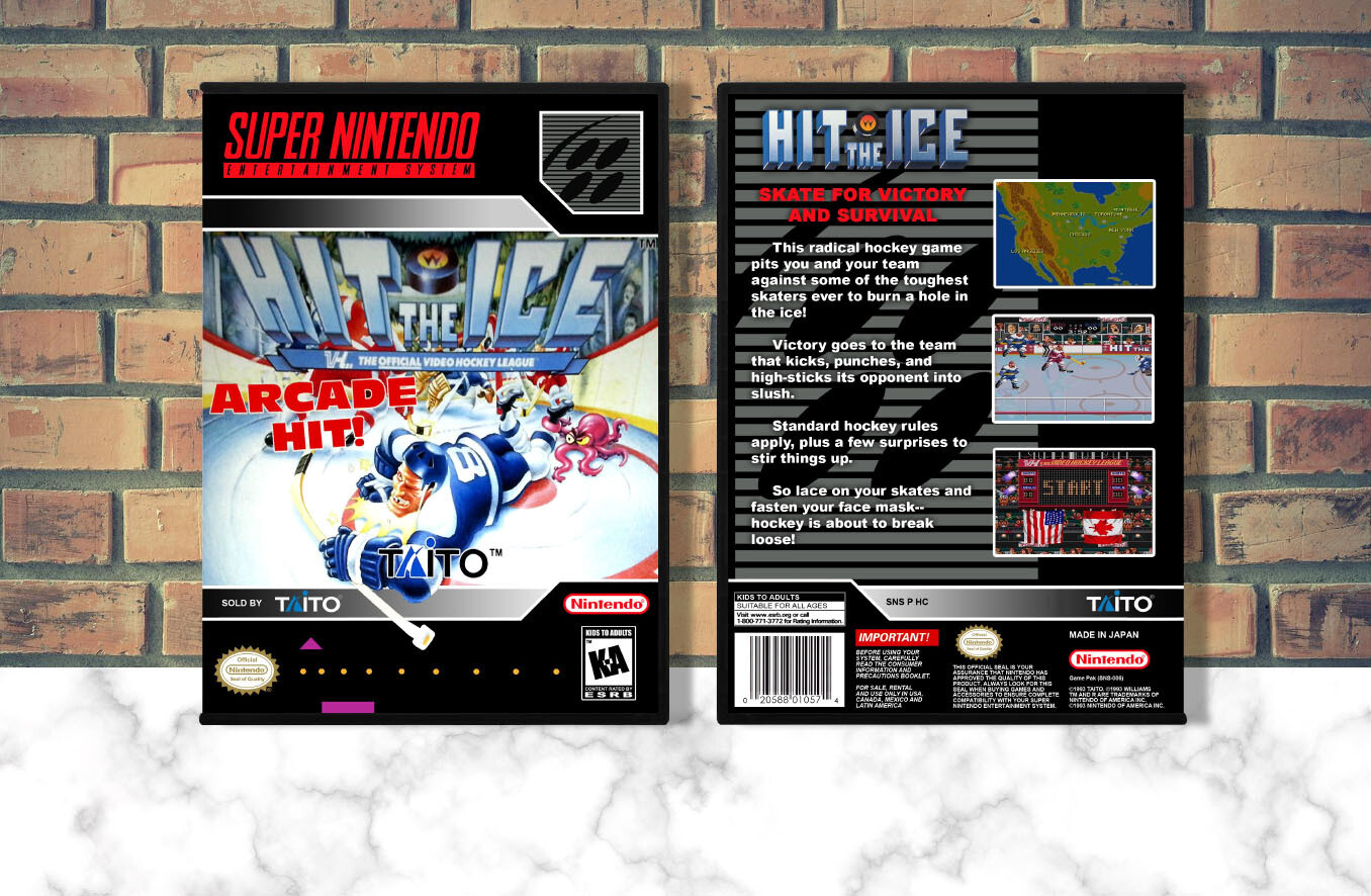 Hit the Ice, Case Color: DARK GREY (OEM DS CASE COLOR)