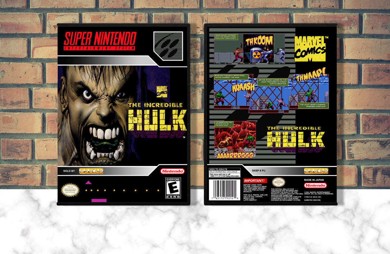 Incredible Hulk, The, Case Color: DARK GREY (OEM DS CASE COLOR)