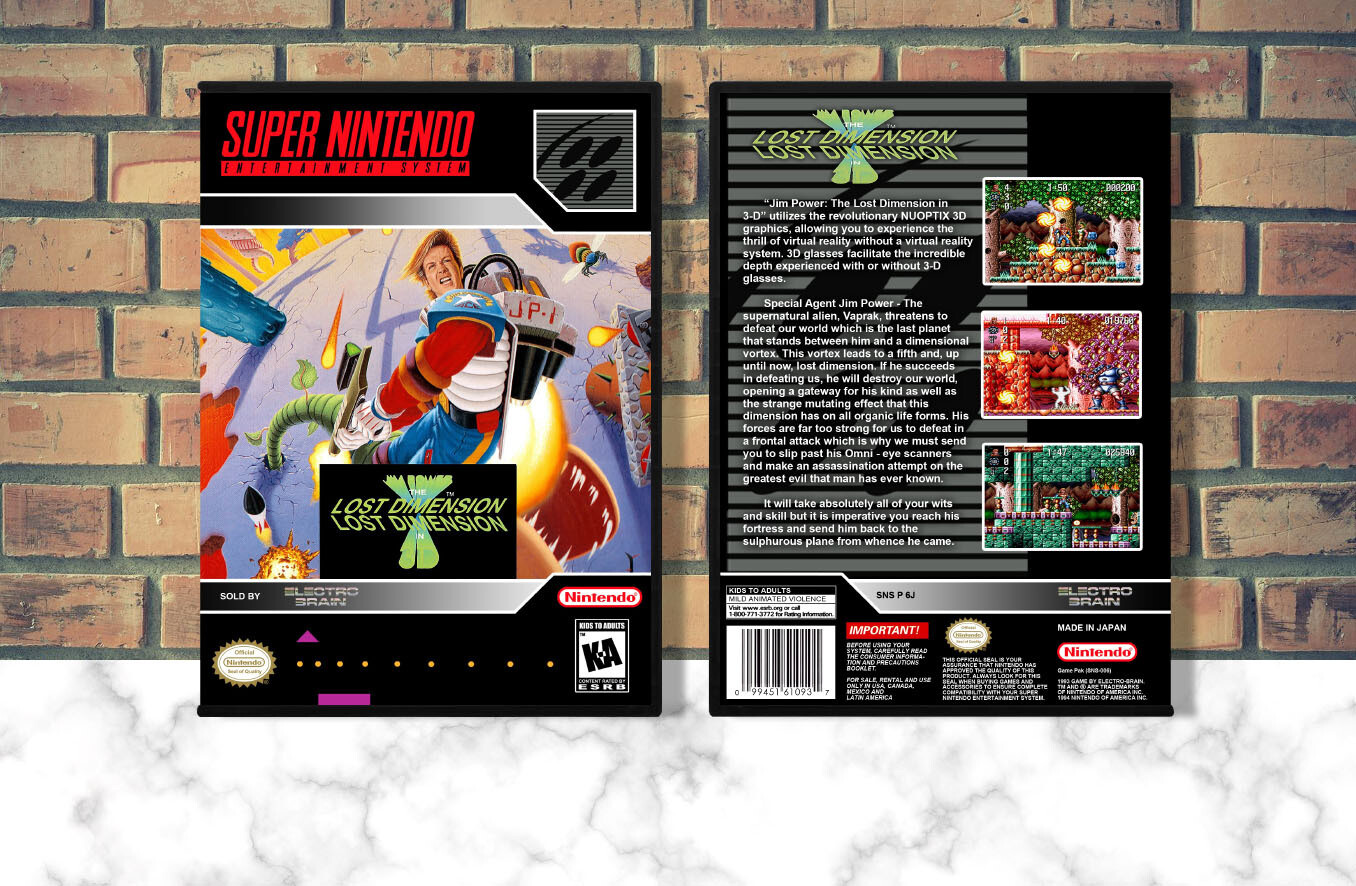 Jim Power: The Lost Dimension in 3-D, Case Color: DARK GREY (OEM DS CASE COLOR)