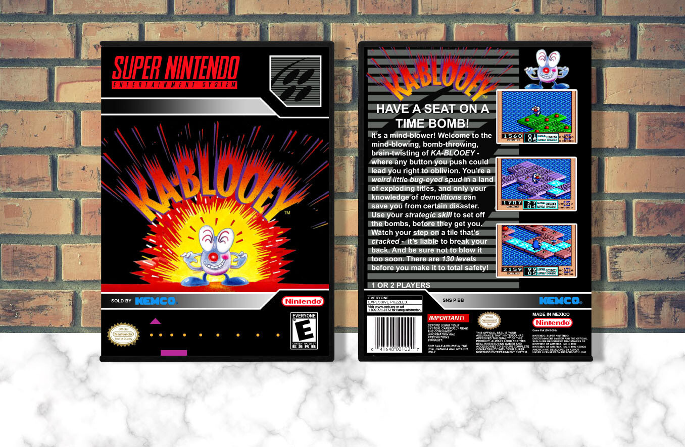 Ka-Blooey, Case Color: DARK GREY (OEM DS CASE COLOR)