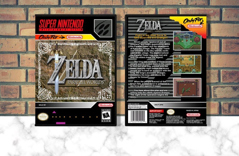 Legend of Zelda, The: Parallel Worlds, Case Color: DARK GREY (OEM DS CASE COLOR)