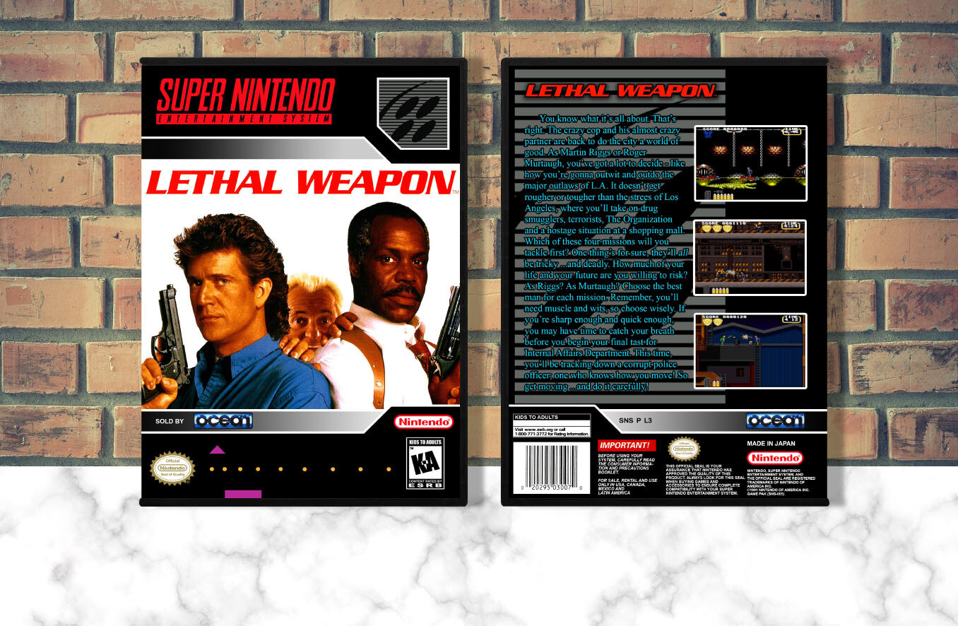 Lethal Weapon, Case Color: DARK GREY (OEM DS CASE COLOR)