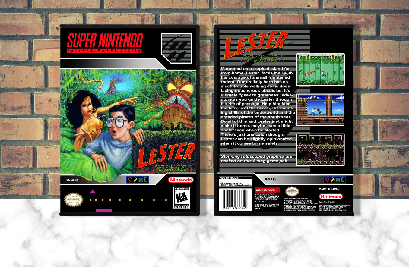 Lester the Unlikely, Case Color: DARK GREY (OEM DS CASE COLOR)