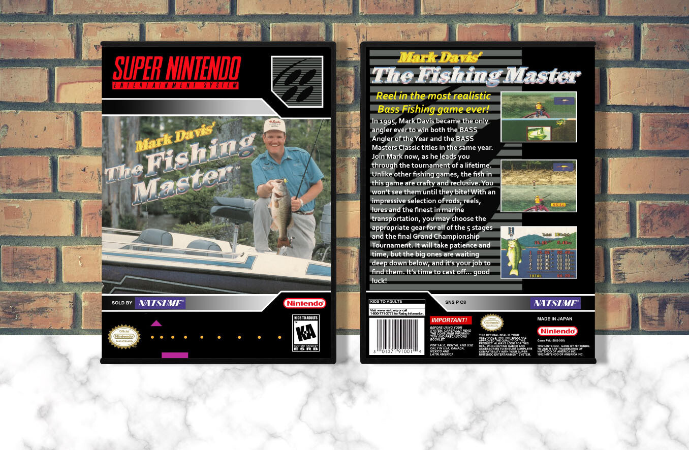 Mark Davis&#39; The Fishing Master, Case Color: DARK GREY (OEM DS CASE COLOR)