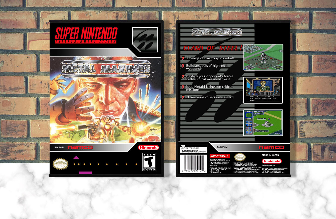 Metal Marines, Case Color: DARK GREY (OEM DS CASE COLOR)