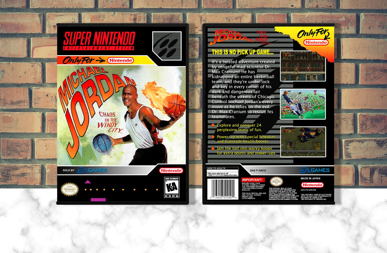 Michael Jordan: Chaos in the Windy City, Case Color: DARK GREY (OEM DS CASE COLOR)