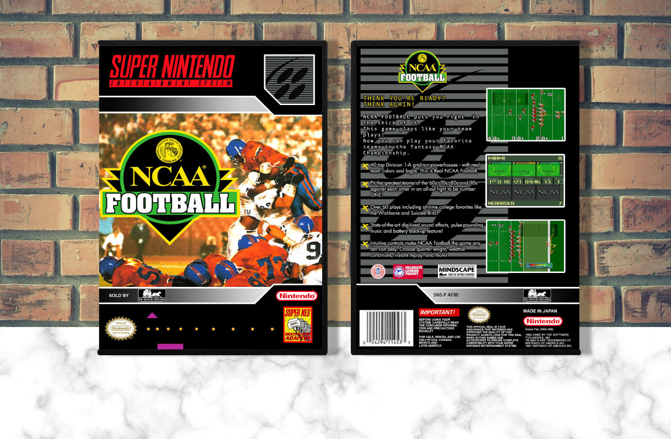 NCAA Football, Case Color: DARK GREY (OEM DS CASE COLOR)