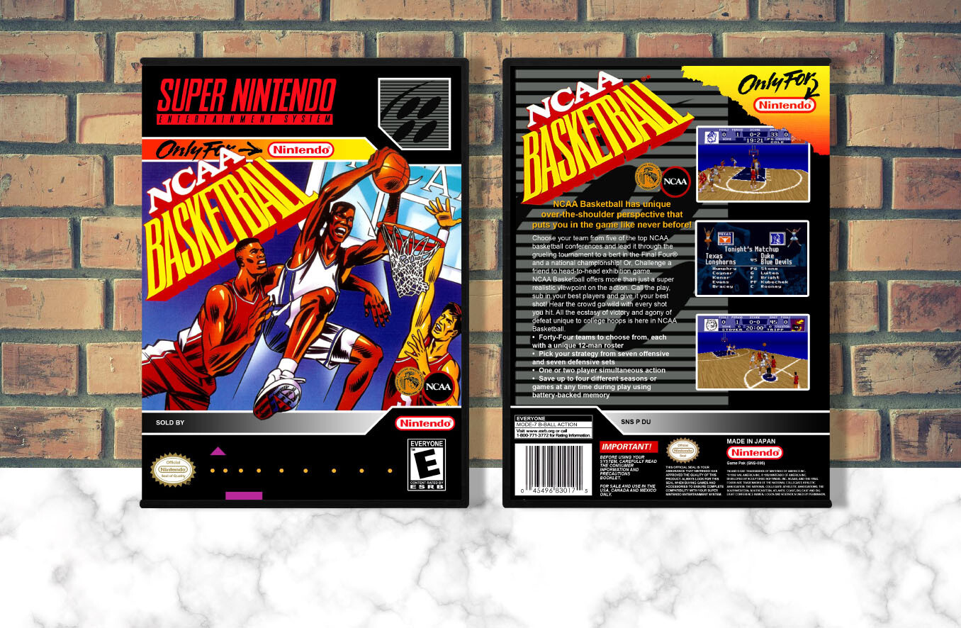 NCAA Basketball, Case Color: DARK GREY (OEM DS CASE COLOR)