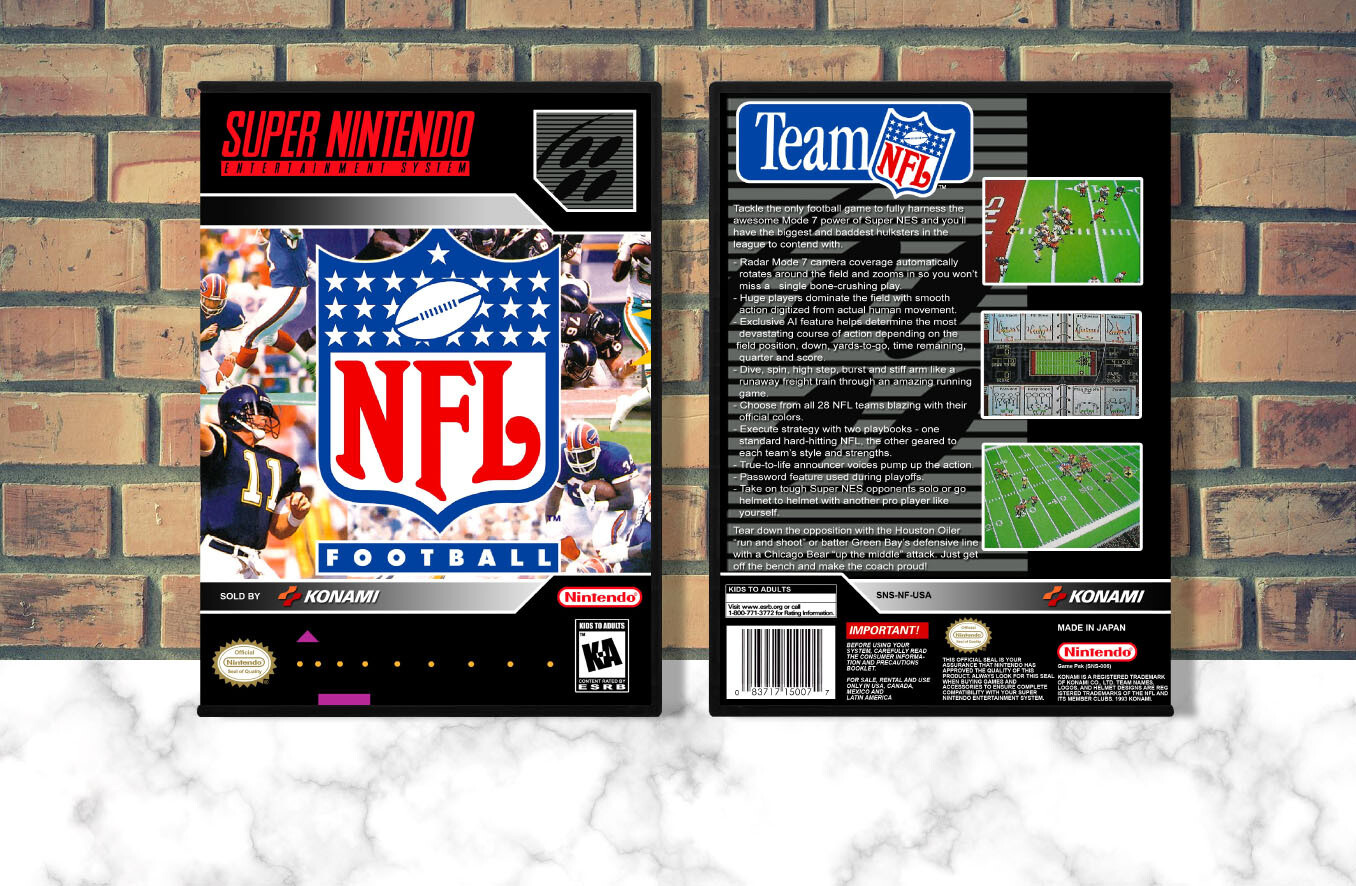 NFL Football, Case Color: DARK GREY (OEM DS CASE COLOR)