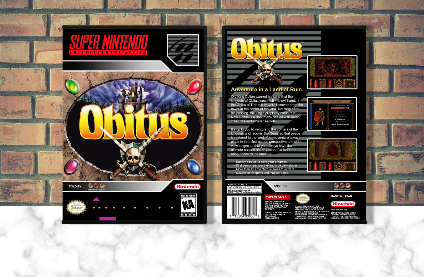 Obitus, Case Color: DARK GREY (OEM DS CASE COLOR)