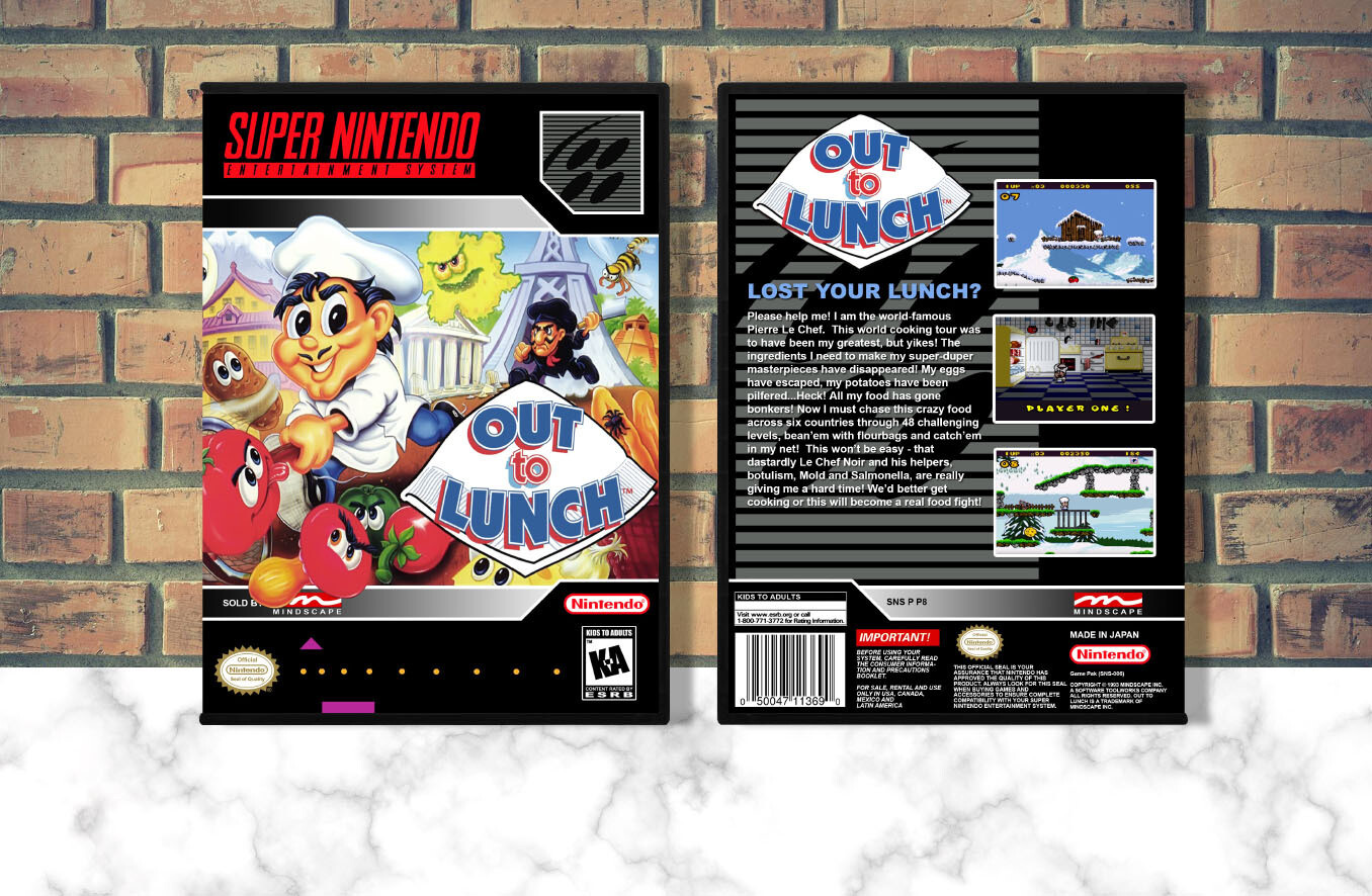 Out to Lunch, Case Color: DARK GREY (OEM DS CASE COLOR)