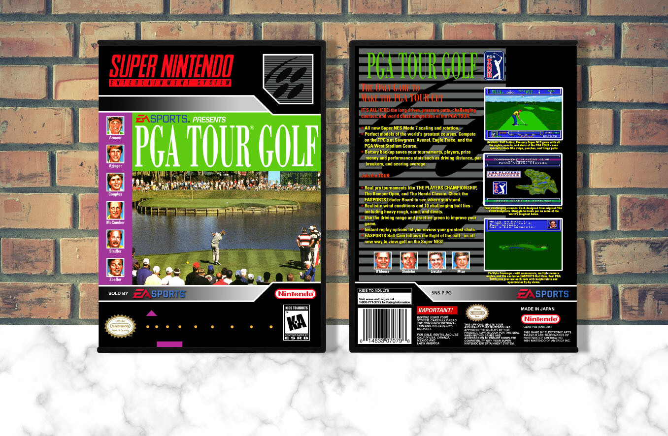 PGA Tour Golf, Case Color: DARK GREY (OEM DS CASE COLOR)