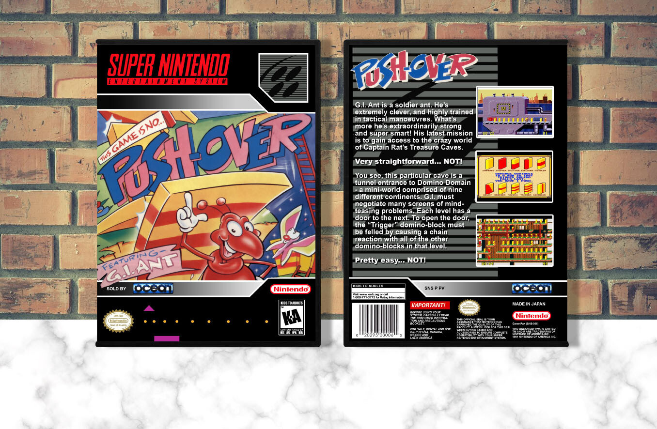 Pushover, Case Color: DARK GREY (OEM DS CASE COLOR)