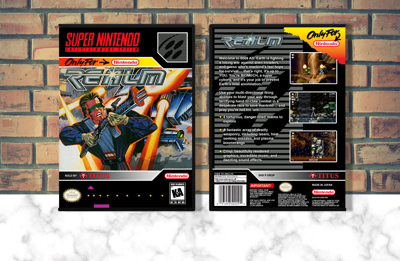 Realm, Case Color: DARK GREY (OEM DS CASE COLOR)