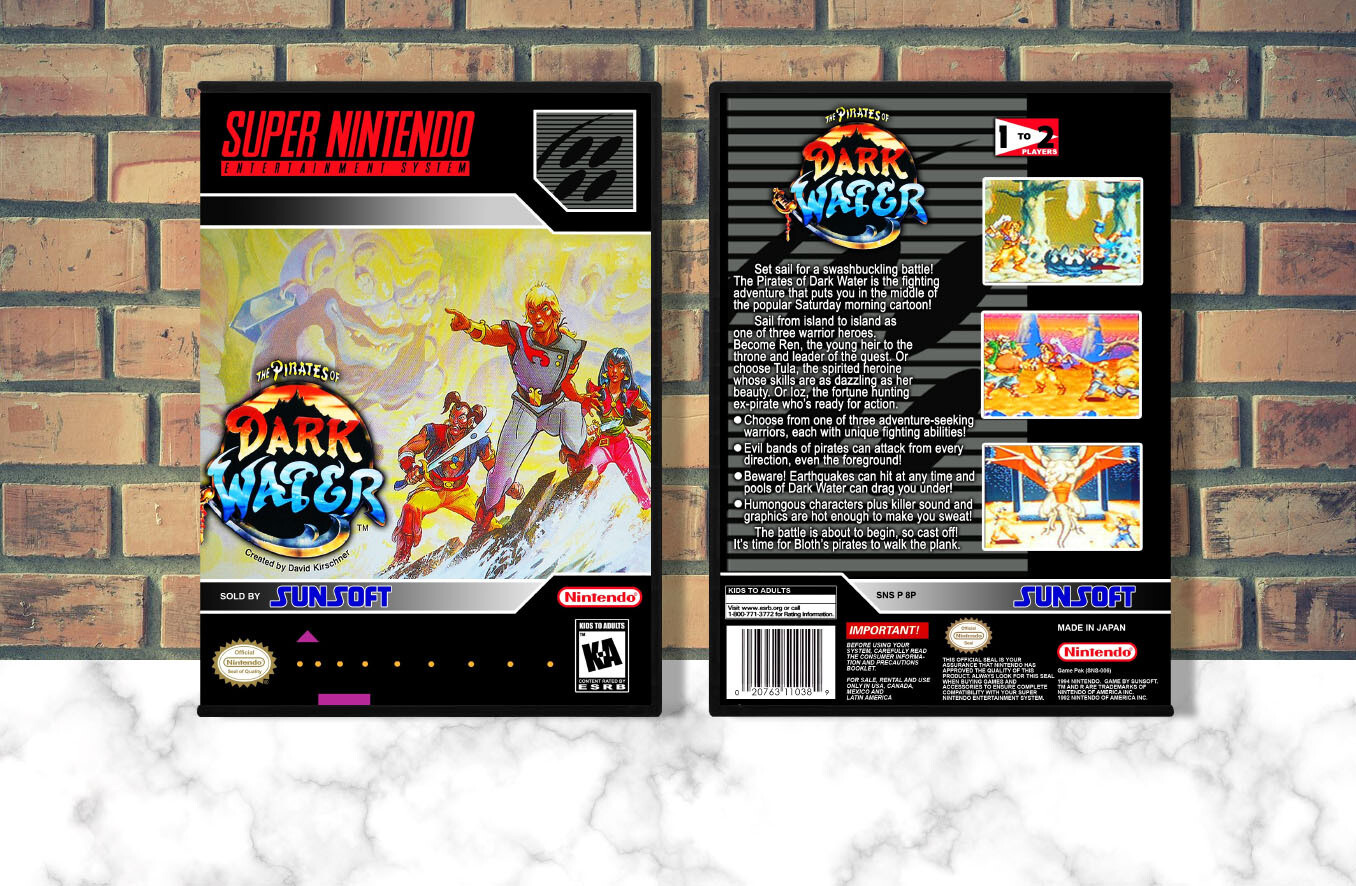 Pirates of Dark Water, Case Color: DARK GREY (OEM DS CASE COLOR)