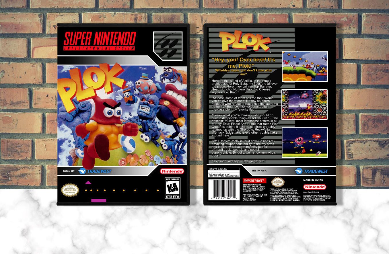 Plok, Case Color: DARK GREY (OEM DS CASE COLOR)