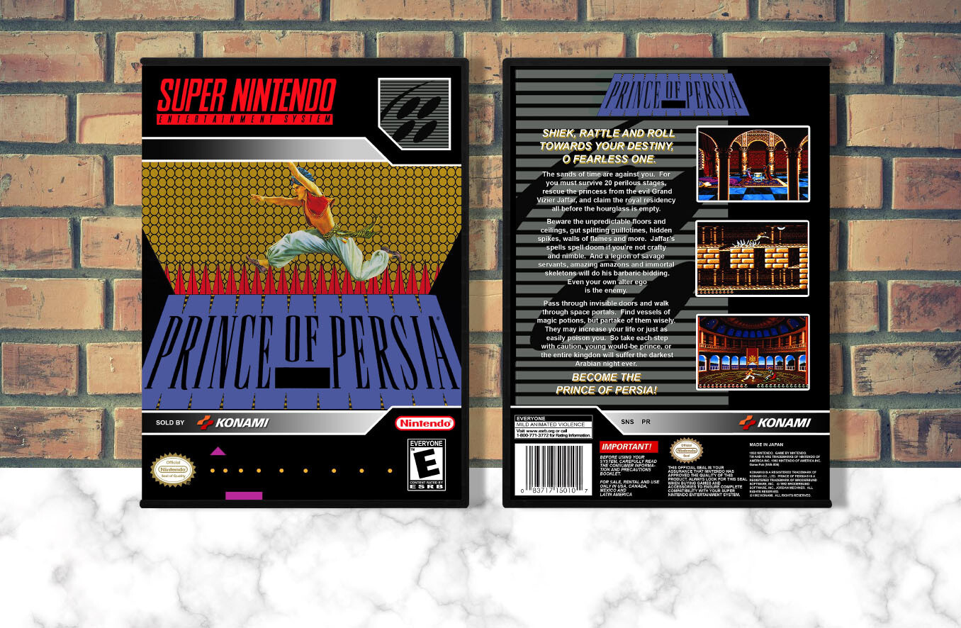 Prince of Persia, Case Color: DARK GREY (OEM DS CASE COLOR)