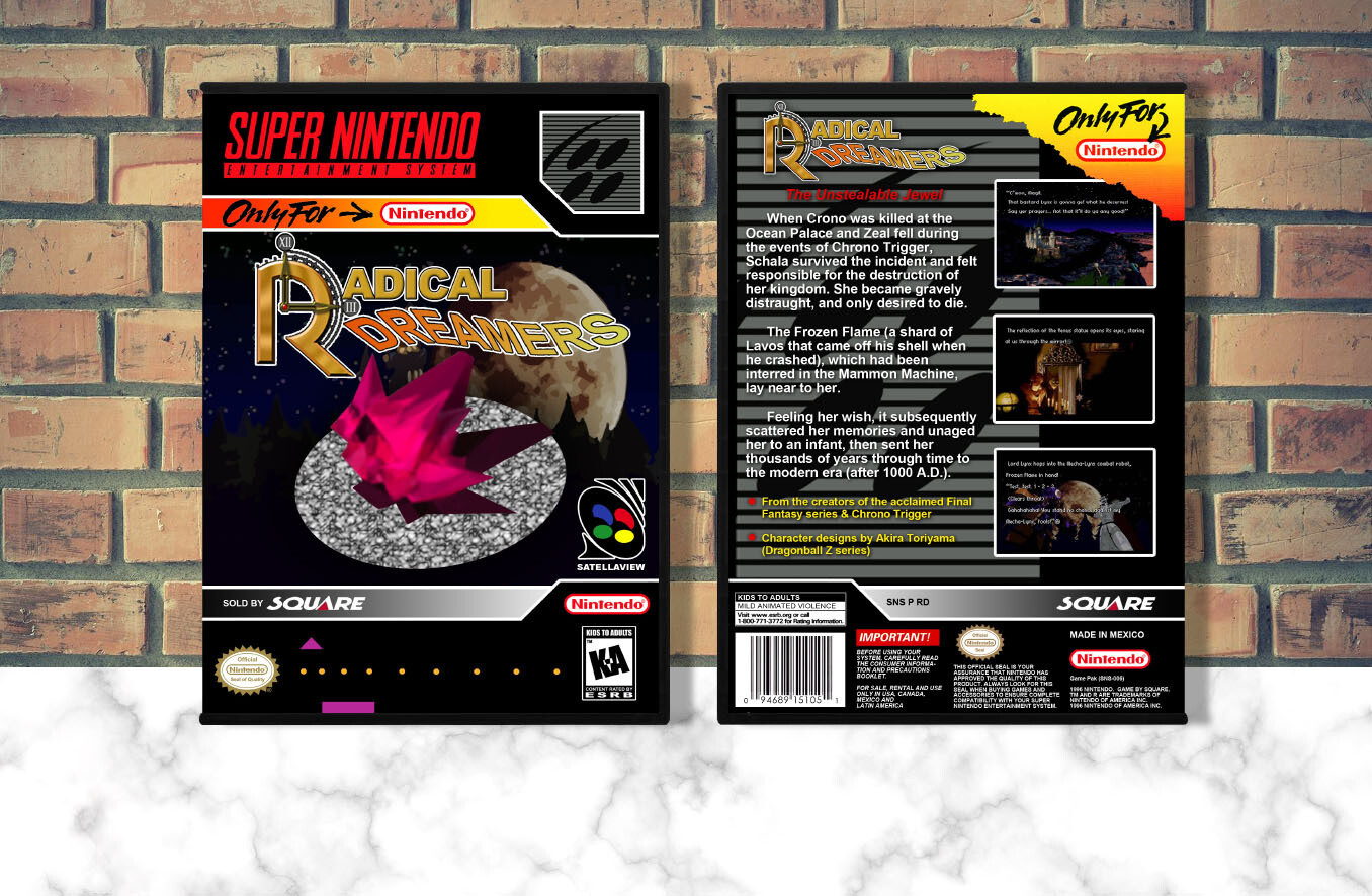 Radical Dreamers, Case Color: DARK GREY (OEM DS CASE COLOR)